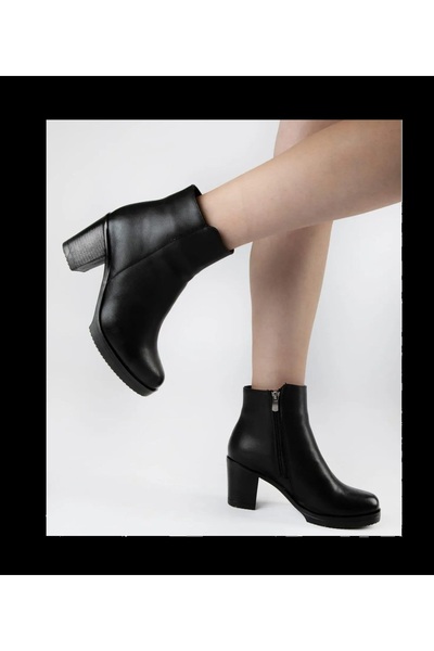 FLORİN Kadın Sade Topuklu Bot