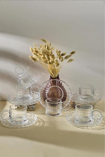 Perotti Ringo Line 6-Piece Tea Cup Set 200ml 15936