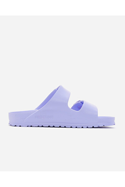 Birkenstock Γυναικείες μωβ παντόφλες Arizona Eva 1017046- Snikstra