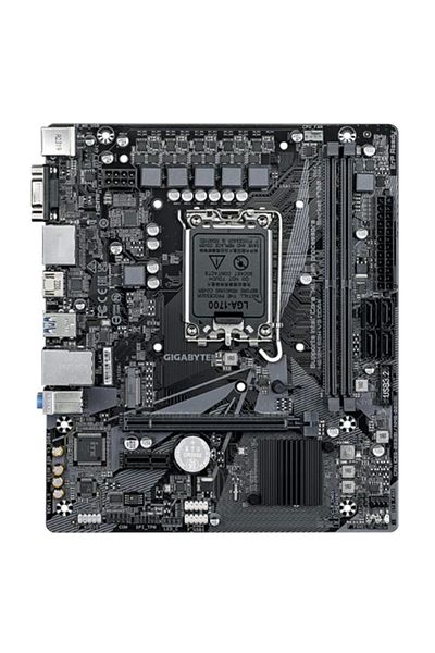 Gigabyte H610M-S2H-V3-Ddr4 3200Mhz Matx 1700P - 1Xvga 1Xhdmi 2Xdp 1Xm.2 USB 3.2 Embroidered (12/13/14 Generation Embroidered)