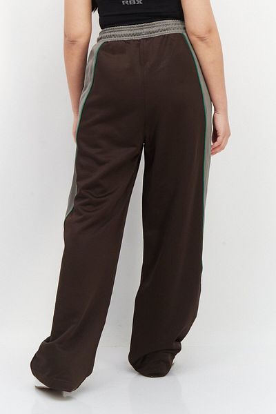 Puma Women Sportswear Fit Drawstring Wide Leg Pants, Dark Brown