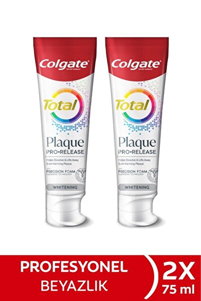 Colgate Total Plaque Pro Release White 75 ml x2