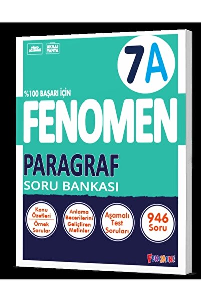 Fenomen Yayıncılık FENOMEN YAYINLARI 7 Paragraf A Soru Bankası