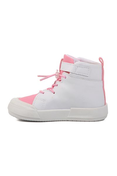 WALKWAY Pantofi pentru copii, unisex, alb-pudră, până la gleznă, Rocky 17-B