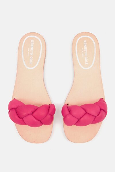 Kenneth Cole Women Nellie Braid Slip On Casual Flats, Burgundy