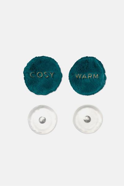 Tchibo 2,pieces Pocket Heat Pads, Dark Green