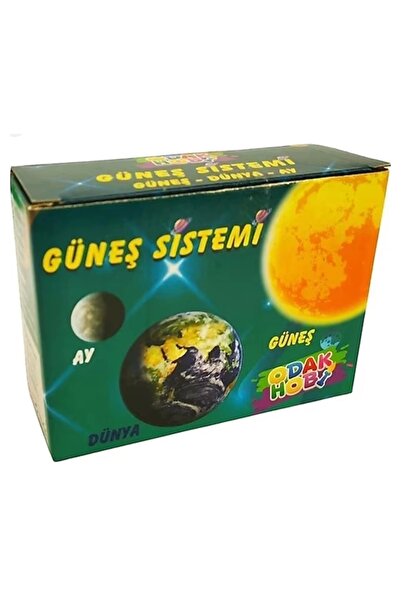 ODAK HOBİ Odak Hobi Güneş Sistemi Seti Dünya - Güneş - Ay
