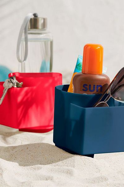 Tchibo 2 Pack Beach Mug Holders, Navy