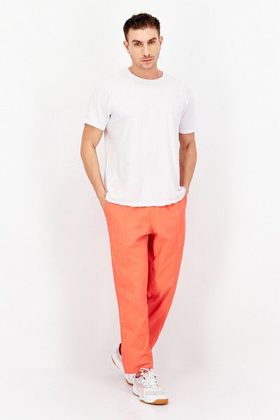 Puma Men Sportswear Fit Outdoor Track Pants, Coral
