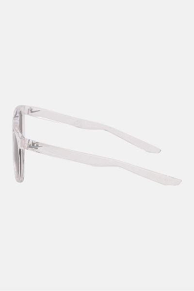 Nike Men Flatspot 903 52 Round Sunglasses, White