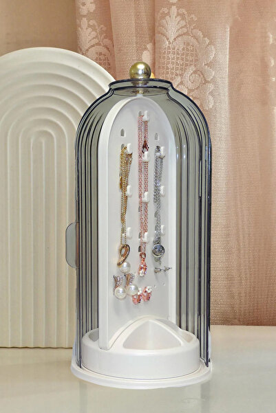 Emofom Stella Jewelry Organizer with 360 Rotatable Stand Bijouterie Jewelry Organizer