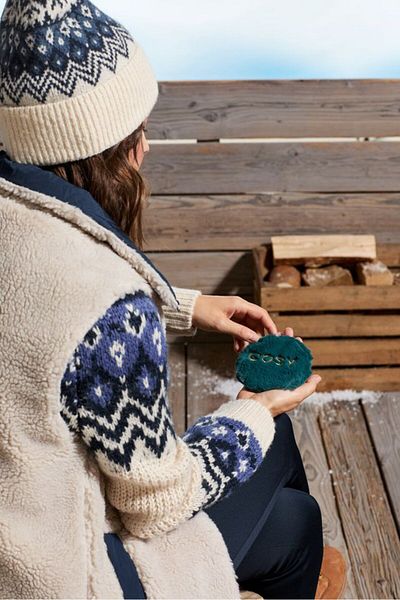 Tchibo 2,pieces Pocket Heat Pads, Dark Green