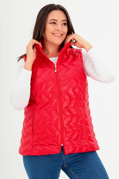 Red Women Plus Size Vests Styles Prices Trendyol
