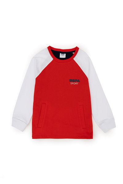 U.S. Polo Assn. Boy's Red Sweatshirt 50281477 -Vr030