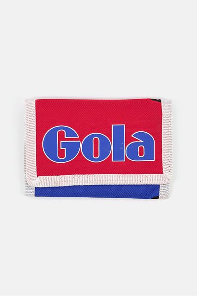Gola Men Brand Logo Wallet 9,5 H x 14 L x 1,5 W cm, Red Combo