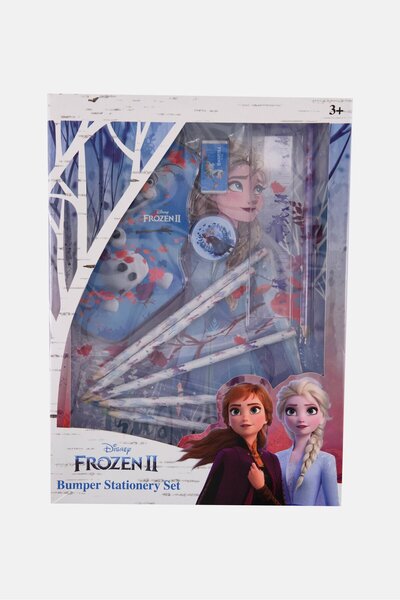 Disney مجموعة أدوات ثابتة 7 في 1 من Frozen II، باللون الأزرق
