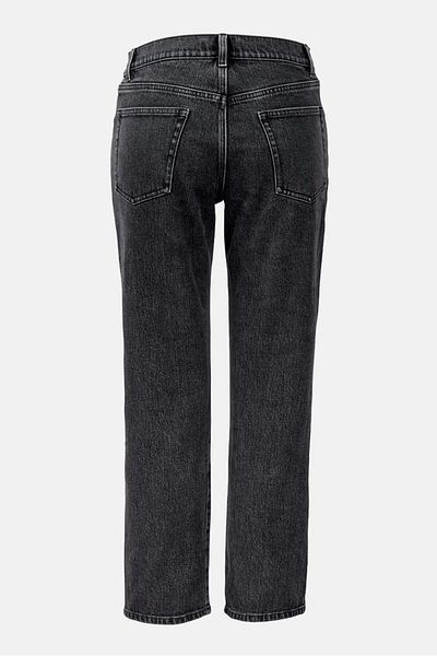 Tchibo Women Modern Fit Dark Wash Non Stretchable Denim Jeans, Grey
