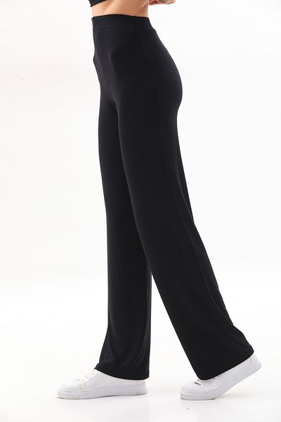 penyebizden Extra Soft Long Viscose Παντελόνι Home&Outdoor-Μαύρο