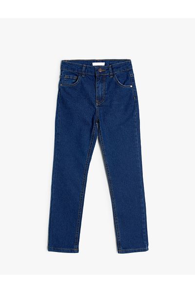 Koton Blugi slim din bumbac elastic ajustabili - Blugi
