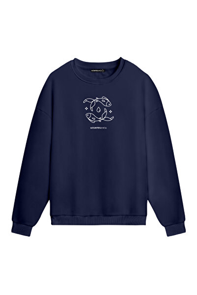 Mounte Bianca Unisex Fish - Κανονικό φούτερ