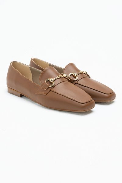 Ekol Emma Leather Buckle Loafer Shoes