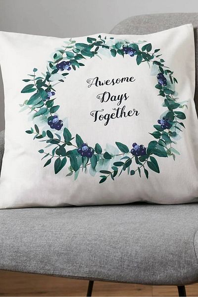 Tchibo Decorative Cushion Cover 50 x 50 cm, White