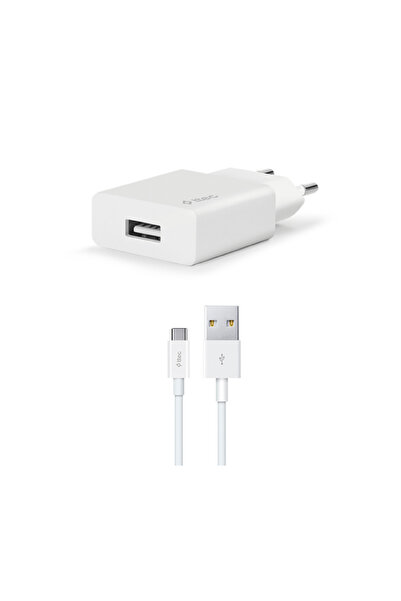 Ttec SmartCharger 2.1A Seyahat Şarj Aleti + USB-A - USB-C Kablo