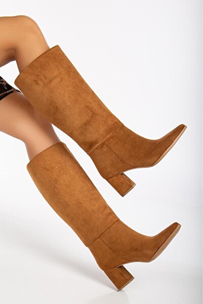 TUAL AYK KADIN SÜET ÇİZME