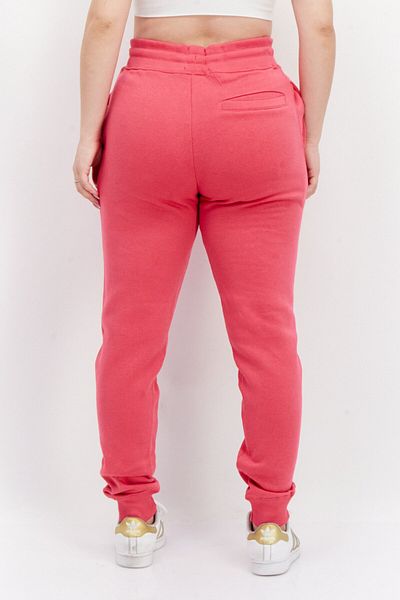 French Connection Women Regular Fit Drawstring Brand Logo Jogger Pants, Pink