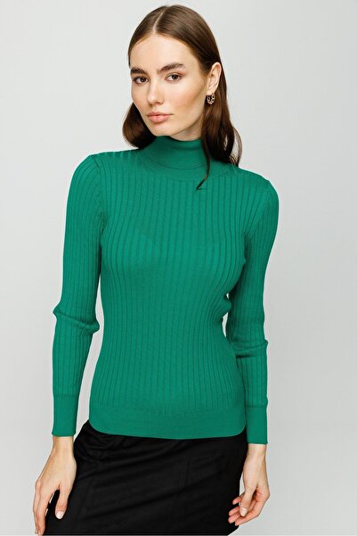 ON Turtleneck Ribbed Knitwear Sweater