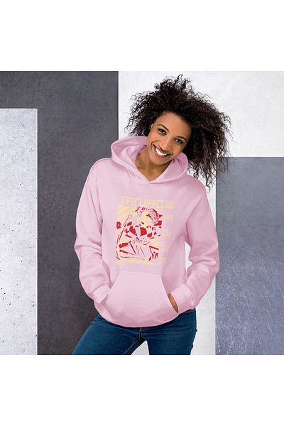Moda Glo Φούτερ Unisex Tanjito με στάμπα με κουκούλα