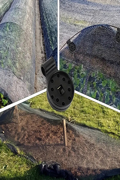 Tor Store 10'lu Branda File Güneşlik Çadır Muşamba Gölgelik Balkon Örtüsü Sabitleme Klipsi Kilit Aparatı