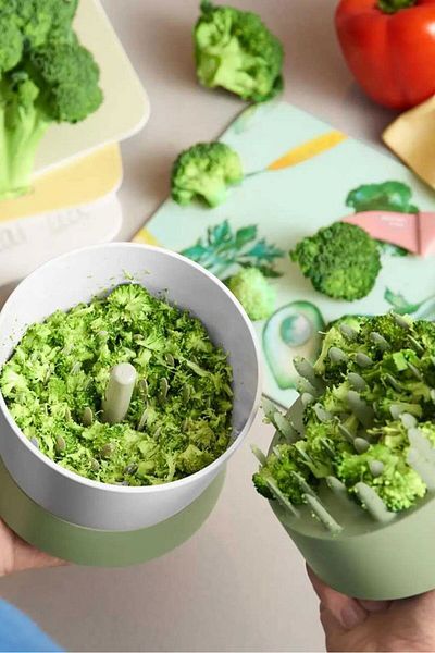 Tchibo Vegetable Slicer, Green And White