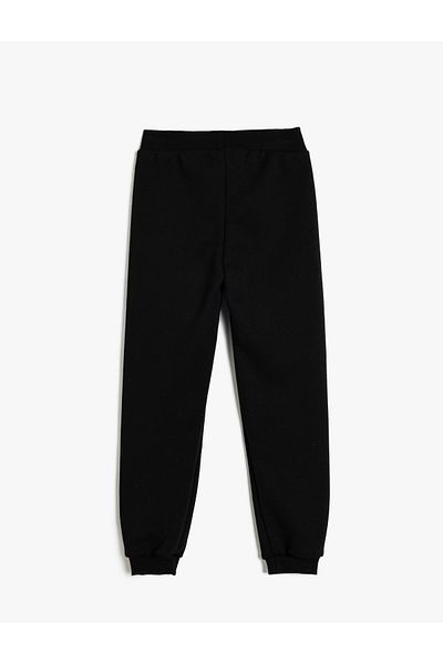 Koton Tepláky Jogger s motýlkovým potiskem - elastický pas