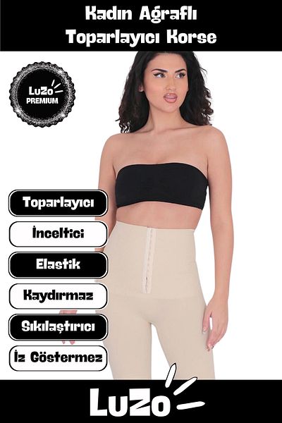 LuZo Premium Series Slimming Body Shaping Non-Marking Firming Agraphy Lifting Corset