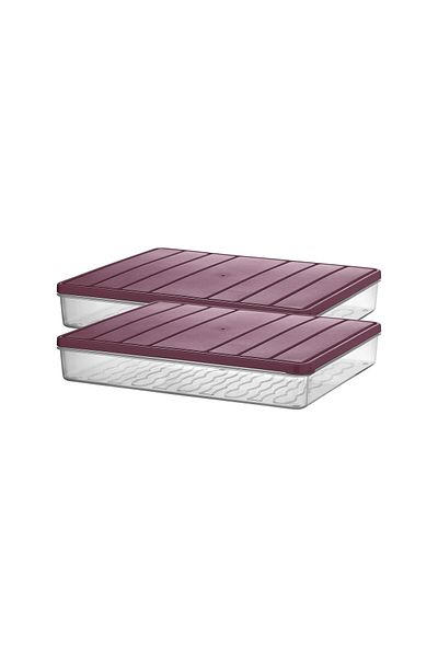 SELKA HOME سيلكا نورا 2 قطعة 2.25 لتر. حاوية تخزين
