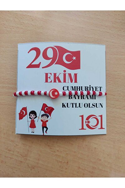 H&B Boutique 20 adet 29 ekim ay yıldız bileklik 23 nisan bileklik