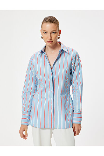 Koton Hosszú ujjú pamut klasszikus galléros ing