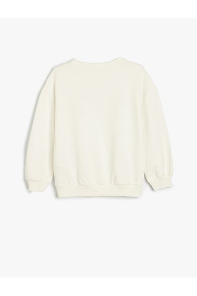 Koton Mikina s dlouhým rukávem s potiskem Unicorn - Crew Neck