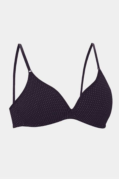 Cooqpoo Size 70-75 Young Girl's Bra - Training Cup, Agraphed Adjustable Strap, Navy Blue