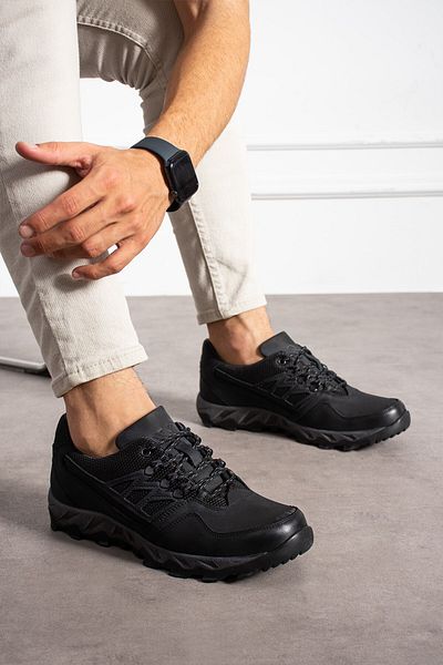 AlbiShoes Ανδρικά γνήσια δερμάτινα αντιολισθητικά αδιάβροχα χειμερινά ανατομικά δερμάτινα παπούτσια πεζοπορίας εξωτερικού χώρου