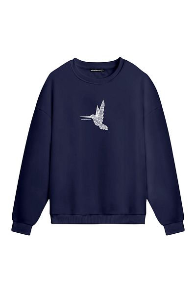 Mounte Bianca Unisex Bird II - Κανονικό φούτερ