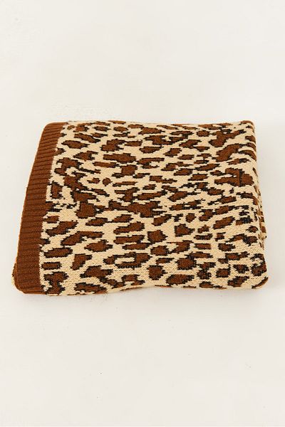 Bianco Lucci Women's Single Knitwear Blanket 20240001