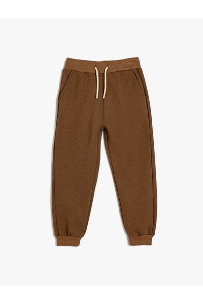 Koton Παντελόνι Jogger με δέσιμο στη μέση και λεπτομέρεια τσέπης