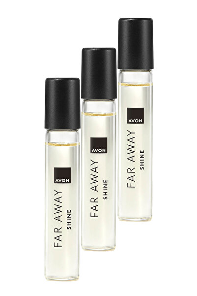 AVON Far Away Shine Kadın Parfüm Edp 10 Ml. Üçlü Set