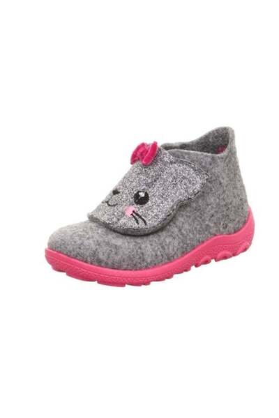 Superfit Happy Octı Gray Girl's Slippers