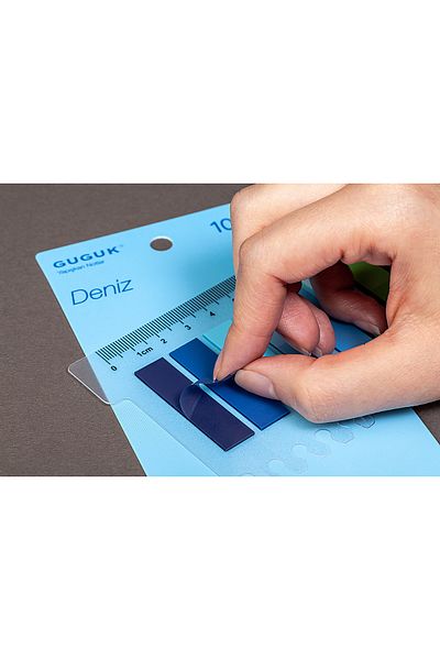 GUGUK Sea 10 Color Transparent Pet Index - Post-It Sticker