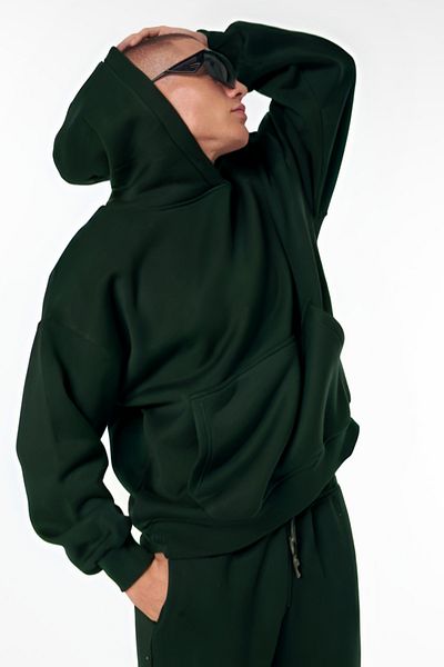 BayBayan Ανδρικό Oversize Basic Άνετο Σετ Φόρμας Καλής Ποιότητας Κατάλληλο για Αθλητικά και Καθημερινή Χρήση