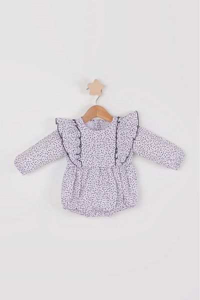 Riffy Baby Comfortable Romper with Snaps on the Bottom and Back