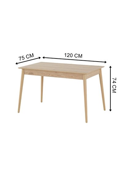 dekorazi Aybüke Ortadan Açılır Masa 75x120 cm